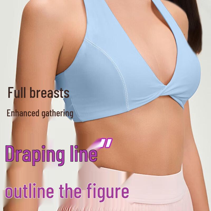 Women's Seamless Deep V Sports Bra