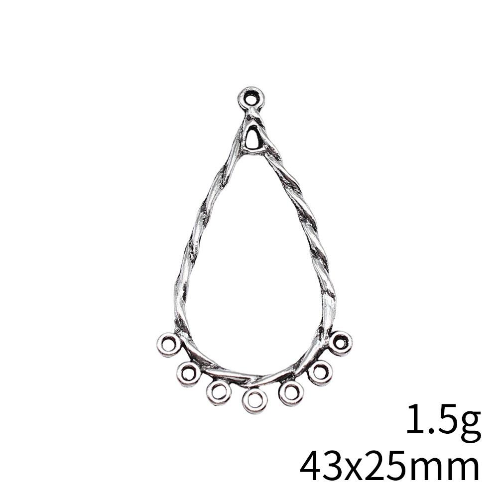 2025 Trend Accesories Water Drop Earring Connector Accessories Parts Ornaments For Home Accessories Parts