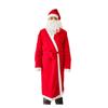 Costume da Babbo Natale per Uomini Donne Bambini, Comodi Costumi da Babbo Natale Abiti Costume da Babbo Natale di Natale Accessori