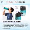 The-peacock Thermos Industry (The-peacock) [Sports Drink Compatible] Peacock Water Bottle, 600ml, One-Touch Insulation, Hot & Cold Insulation, Large C