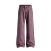 New Autumn Casual Jeans for Men's Handsome Draped Loose Mid-waist Pants