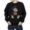 Disney Boys Walking Mickey Mouse Cotton Sweatshirt