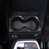 ABS Carbon Fiber/Black For BMW X1 U11 2026+ Car Center Control Water Cup Holder Scratch Resistant Panel Sticker Car Accessories