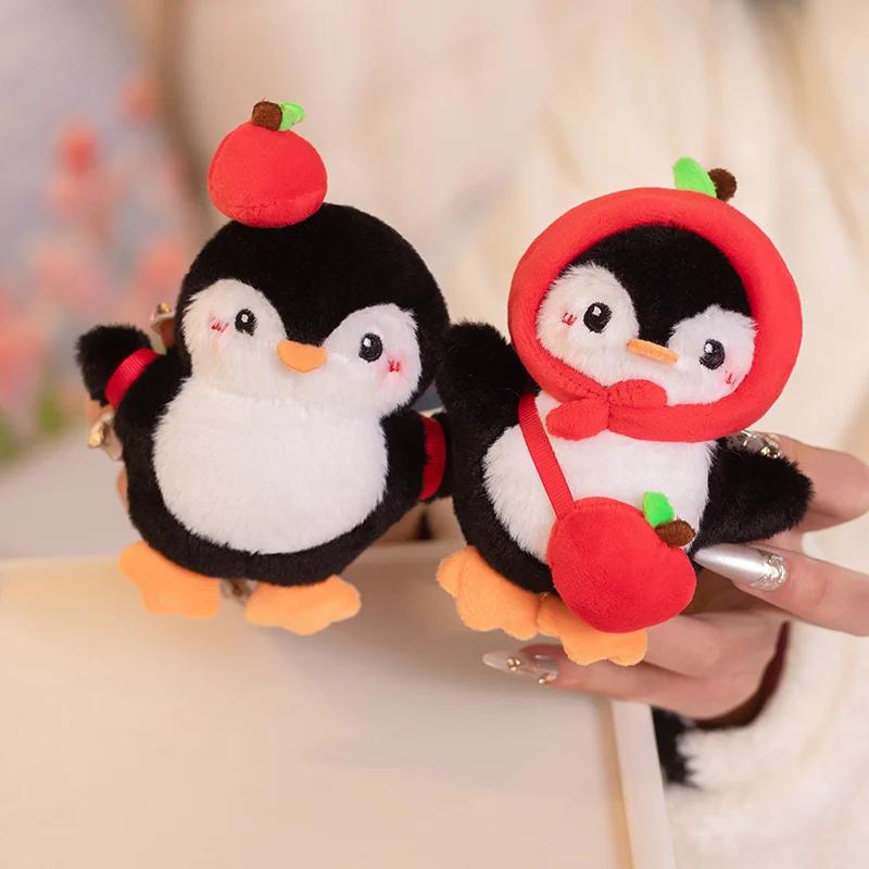 Squishy Penguin Plush Toy Pendant Soft Cute Adorable Penguin Keychain Stuffed Animal Gift for Kids Backpack Bag Decoration