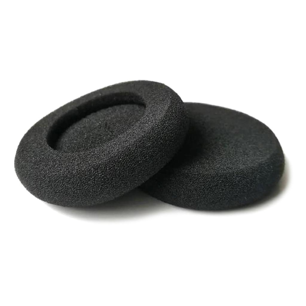 Replacement Foam Earpads for Sennheiser PC230 PC8 PC-230 PC-8 USB Headset Headphones Black Cushions