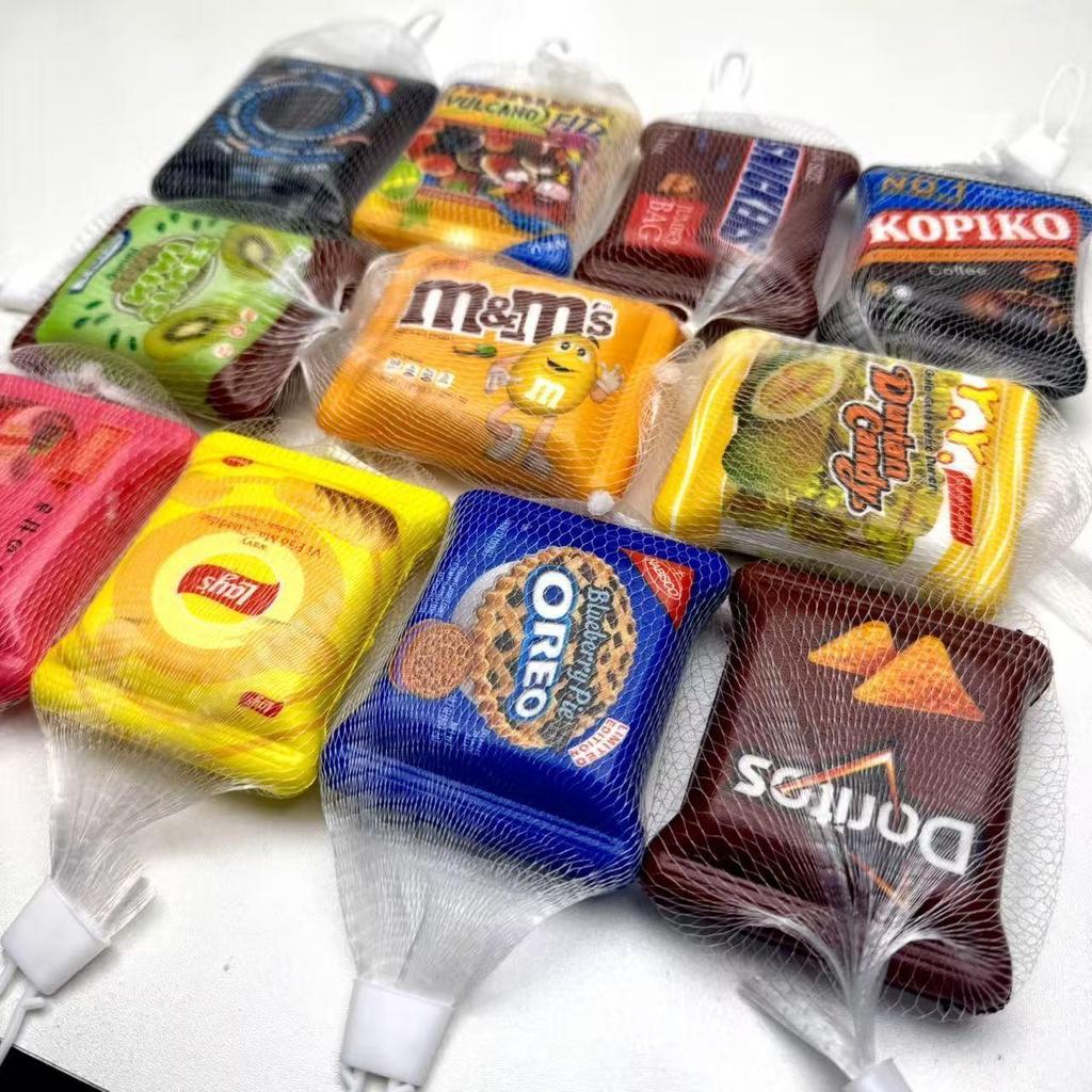 Snack-Beutel Slow-Rebound-Quetschspielzeug - Heißer Verkäufer für Schulpreise