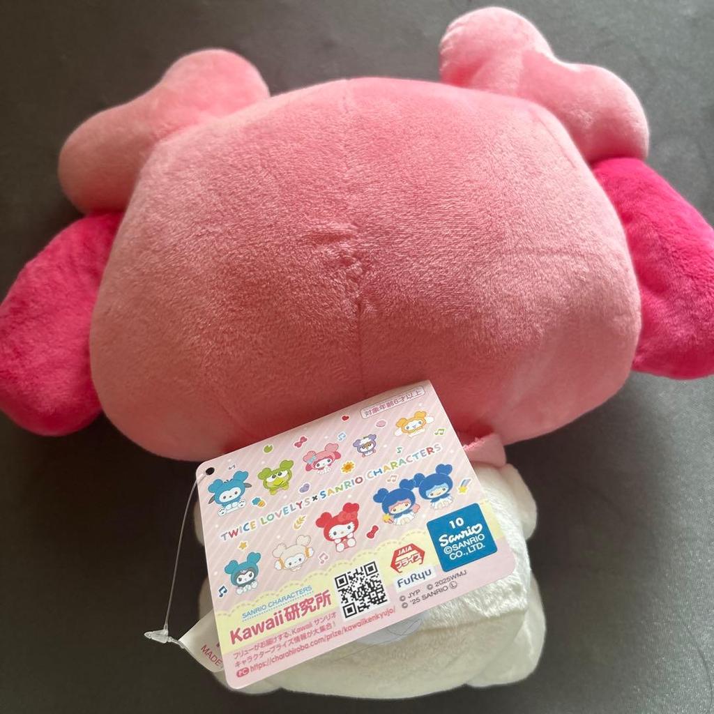 [USED] TWICE LOVELYS × SANRIO Pocket Big Plush Toy MOMO