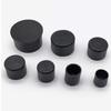Black PVC Furniture Table Foot Tip Chairs Legs Pad Protector Cover Square/Round Caps Pipe Plug Lid Tube Hole Protection End Cap