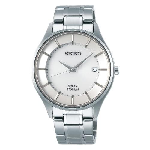 

Seiko Selection Solar Pair SBPX101 Men s Silver Watch