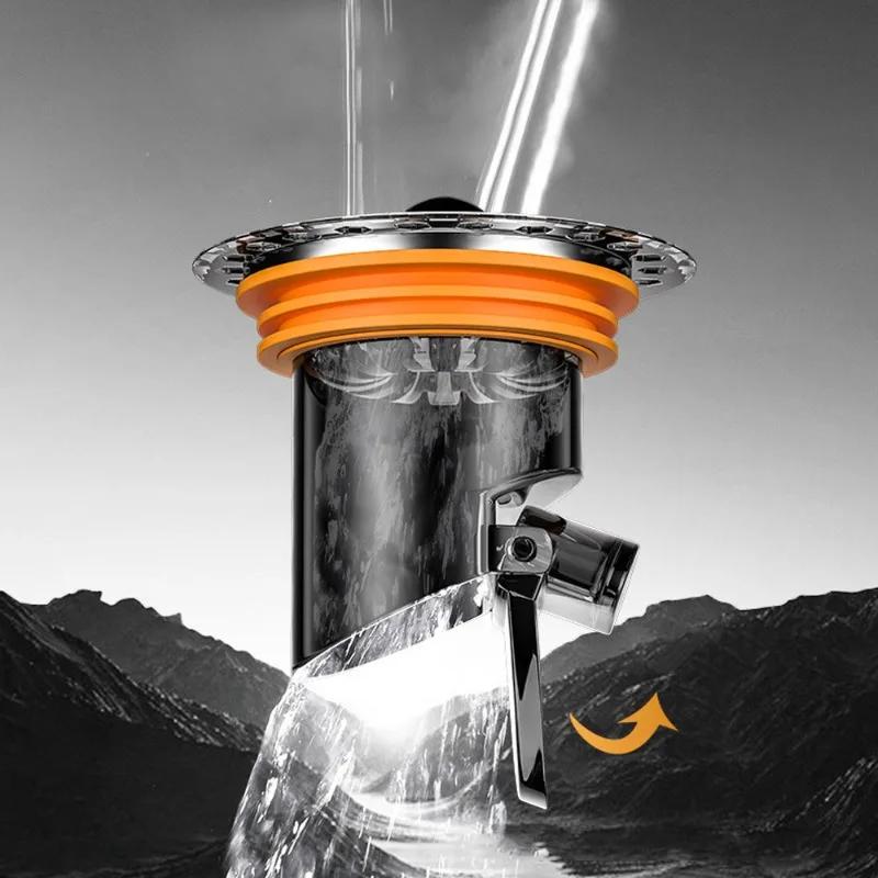 3/1PCS Grawitacja-Indukcja Podłogowa Odpływ-Rdzeń Łazienka Antyzapachowy Bezzapachowy Korek Odpływowy Do Kuchni Toaleta Kanalizacja Dezodorant Odpływy Podłogowe