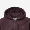 New Balance Damer S Polarfleece Hettegenser Glidelås Overdimensjonert nbmdebS012 75 Lilla