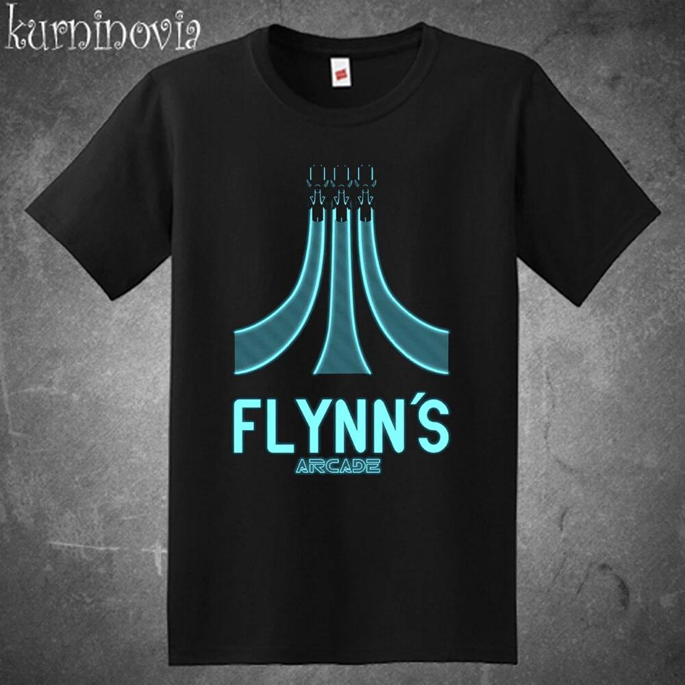 Men s and Women s T-shirts Flynn s Arcade Action Retro Movie M