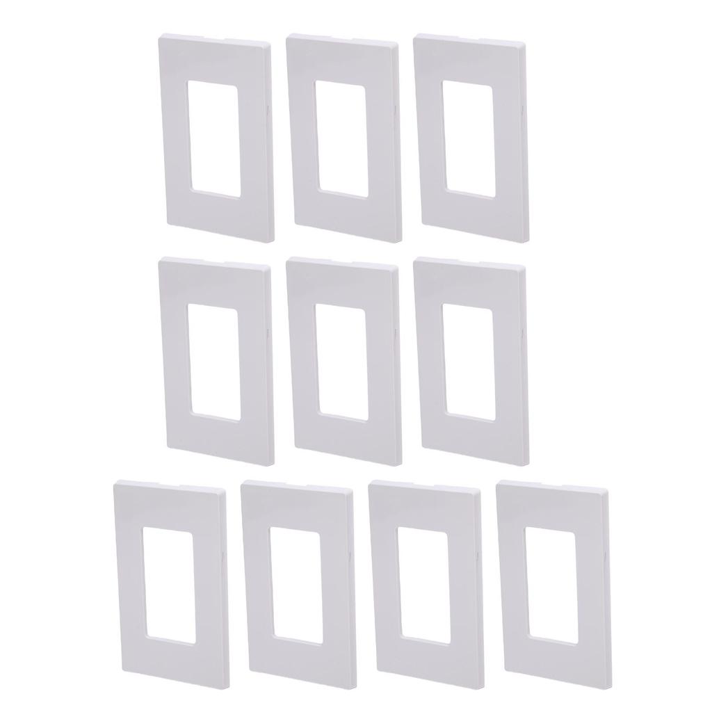 10 Sets Snap On Mount Fit for Leviton 80301 SW Decora Plus 1 Gang Wallplate Mounting Bracket Kit