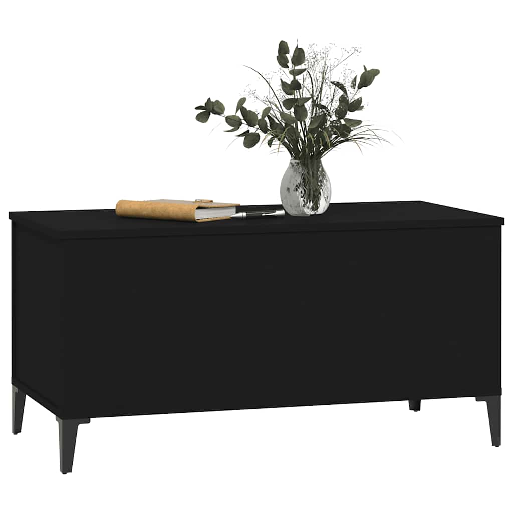 Coffee Table Black 90 X 44.5 X 45 Cm Particleboard