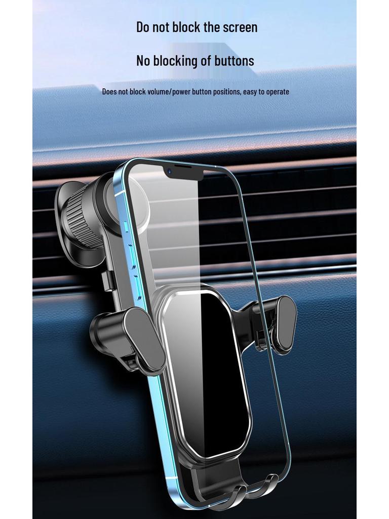 Shun Wang Car Air Vent Phone Holder with Extended Hook for Universal Navigation Support