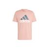 T Shirts Men's Pink Crew Neck Moderate Straight Fit IJ8577
