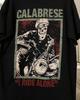 T-shirt nera Calabrese band I ride alone Cotone Tutte le taglie S-5Xl BSS157 T-shirt Unisex