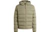 Helionic Stretch Hooded Down Jacket Down Jacket Men's Olive Green IK3173