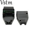 Factory Price OBD Male Plug OBD2 16Pin Connector OBD II Adaptor OBDII Connector J1962 OBD2 Connector In Stock