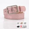 Ladies Belt, Shiny Pu Alloy Buckle Belt, Jeans Decorative Belt Student
