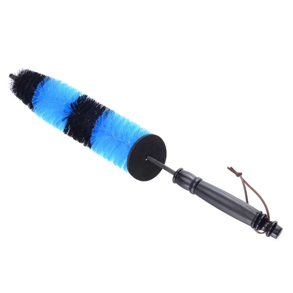 Multifunction Car Tie Wash Brush Car Truck Motor Wheel Clean Brush Tire Rim Cleaning Tool Blue