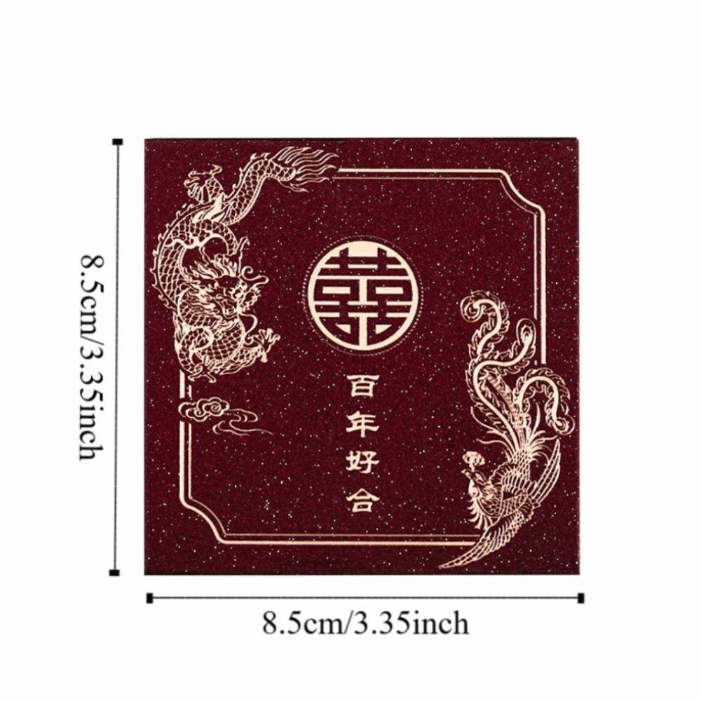 Chinese Horse Year Mini New Year Red Envelope Hot Gold Lucky Red Bag  Children