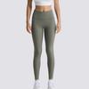 SALOMON Pl Rn Breath Tights Lw Comfortable Breathable Stretchy Fitted Yoga Pants Women Pants Gray-Green LC3082100