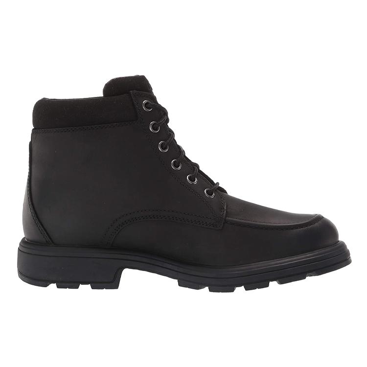 UGG Biltmore Mid Boot Leather Waterproof And Wear resistant Outdoor Boots Men's Black 1114173-BLK