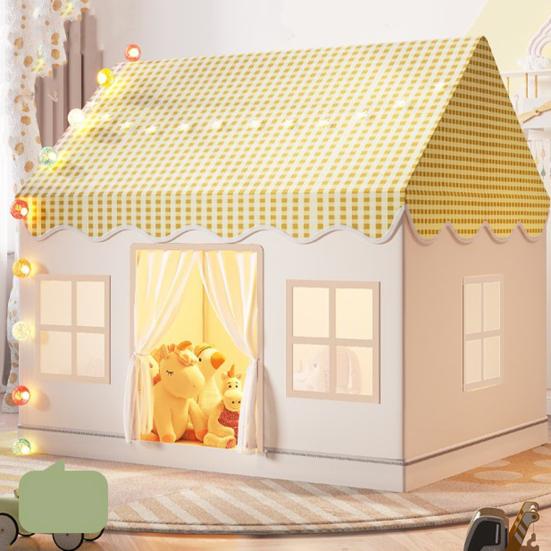 Yousheng Kids Play Tent for Girls Boys Indoor Outdoor Castle Toy House Anti-Trip Princess Themed Safety Playhouse