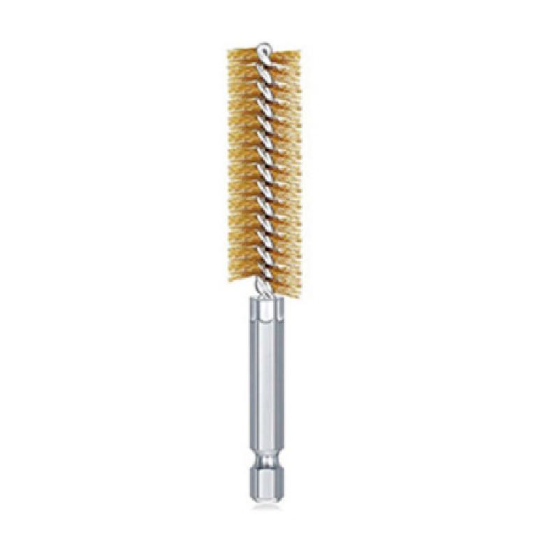Steel Electric Stainless Drilling Brushes Wire Pipe Brush Hexagonal Rod Cleaning