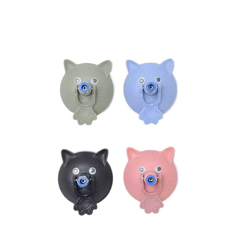 Cat Wand Teaser with Strong Suction Cup, Colorful Feathers, Steel Wire, Long Rod, Durable Design, and Bell for Self-Play