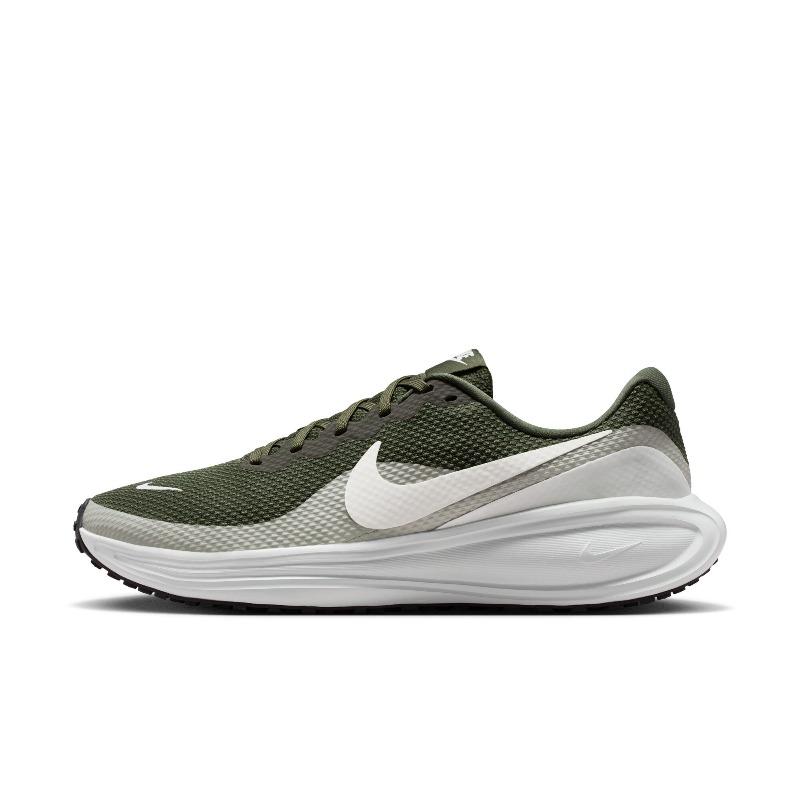 

Мужские дышащие профессиональные беговые кроссовки Nike для весны, с амортизацией для дороги - NIKE REVOLUTION 8 HJ9198 35.5 зелёный