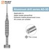 AMAOE AD-2D AD-3D Aluminum Drill Screwdriver for Mobile Phone Repair with S2 Alloy Head High Precision  Maintenance Bolt Driver