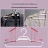 Camellia Retractable Anti-slip Clothes Hangers 8-Pack