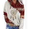 Women S Western Ethnic Printed Hooded Sweatshirt Casual Autumn Winter