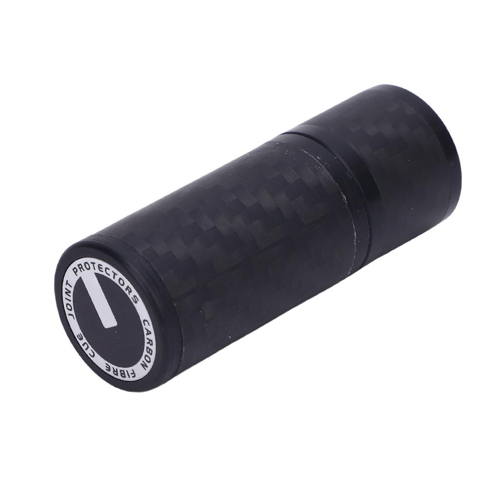 Pool Cue Joint Protector Carbon Fiber Billiard Cue Joint Protector Thread Cap for PREDATOR Radial