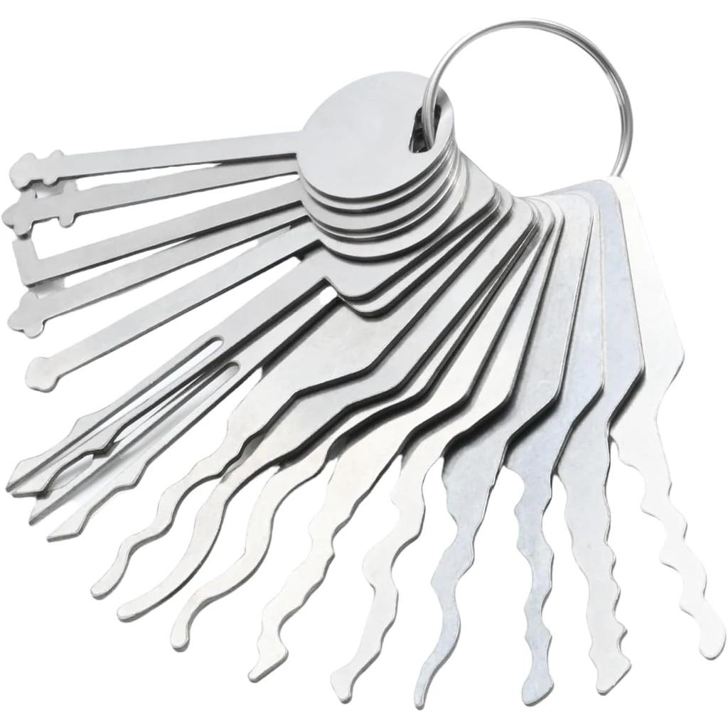 16 Pcs Hook Set Repair Tool Sets, Hook Hand Tools for Automobiles,Stainless Steel Car Pick Tool Kit for Cabinet Toolbox