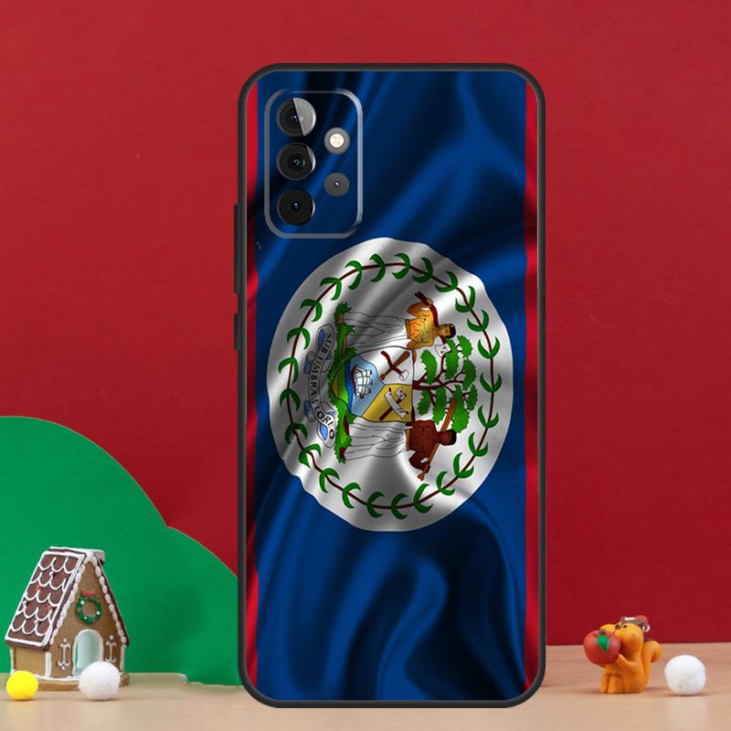 Belizean Flag Case For Samsung Galaxy A55 A52 A32 A12 A33 A06 A16 A26 A36 A56 A15 A53 A13 A34 A54 A14 A17