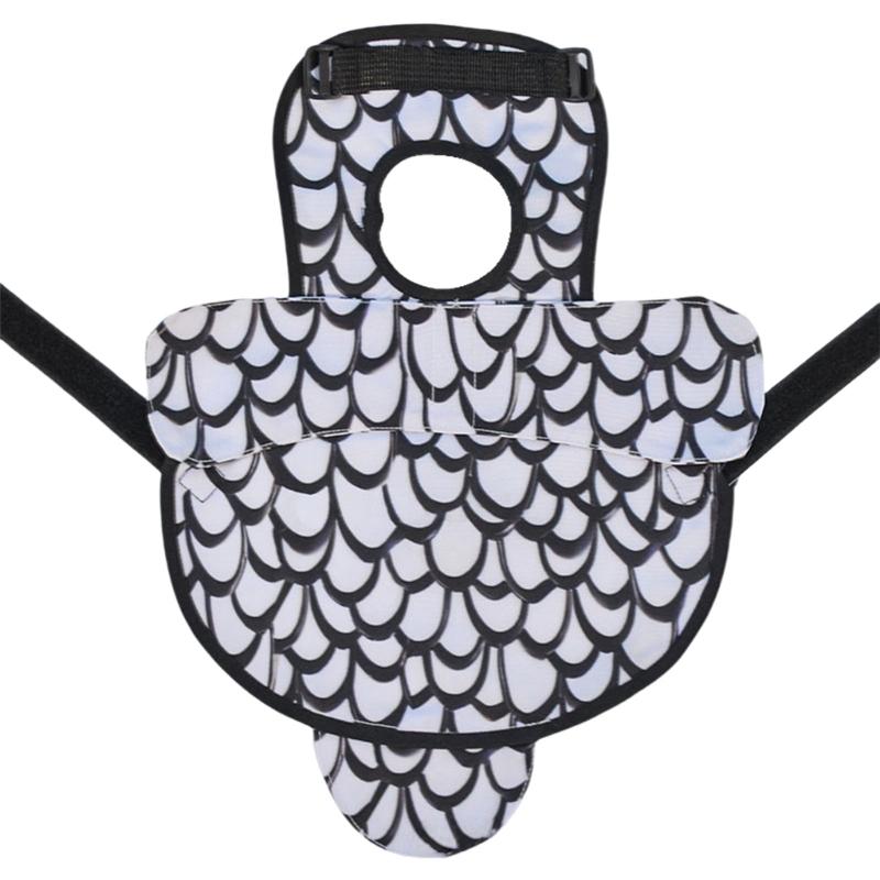 

Hen Plume Protective Saddles Water Resistant Adjusting Belt Apron Comfortable Wing Protectors for Poultry Enthusiasts
