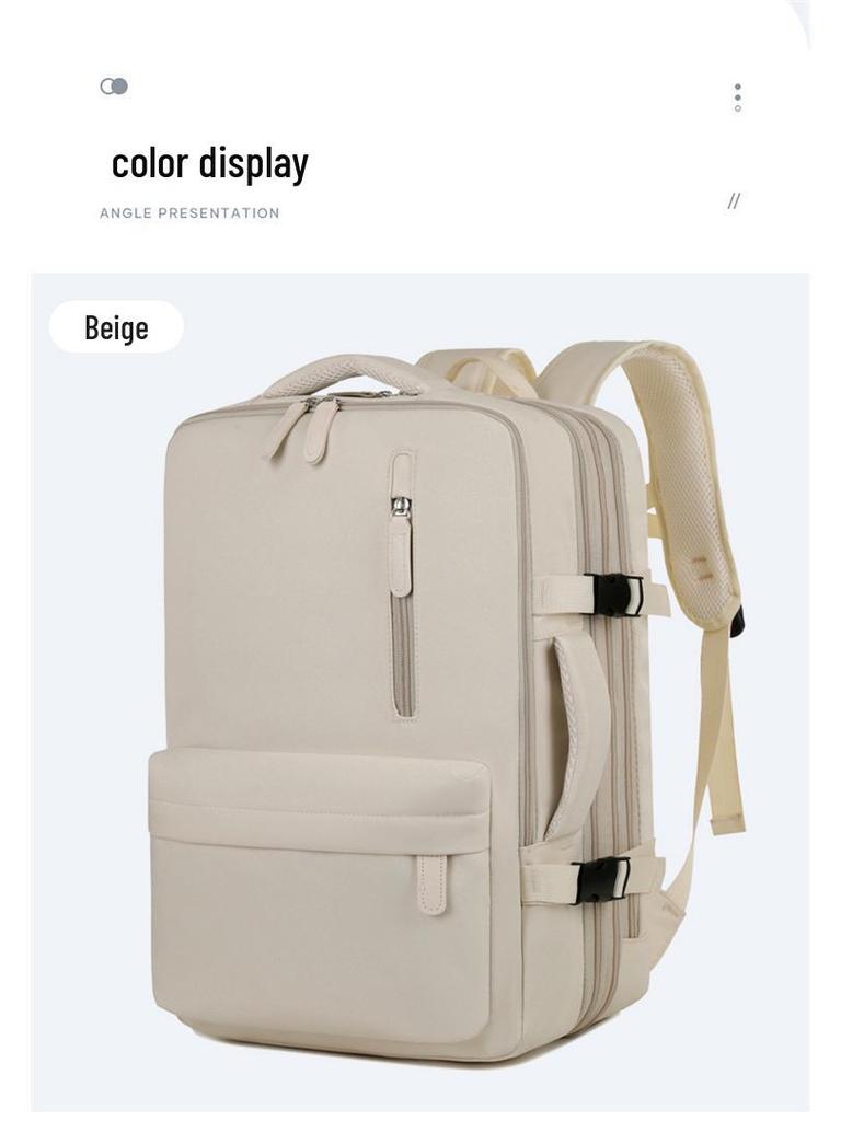 Lekki Plecak Podróżny Wielofunkcyjny o Dużej Pojemności dla Mężczyzn i Kobiet – Idealny na Krótkie Wyjazdy i Podróże Służbowe