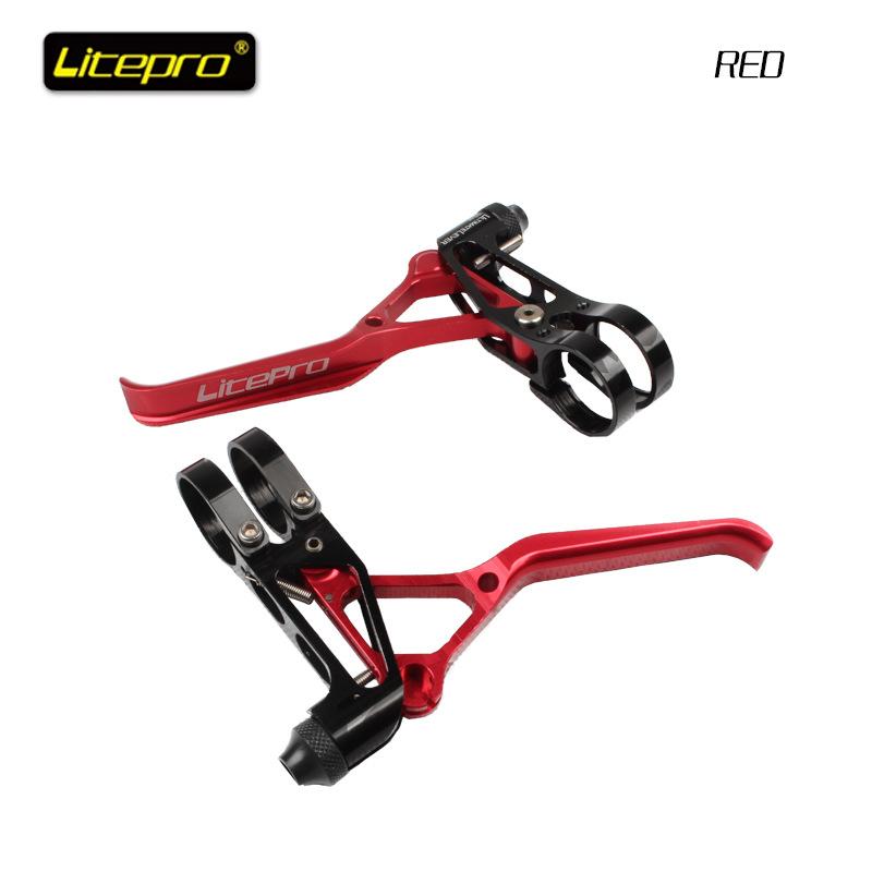 Litepro BMX Bicycle Ultralight CNC 64g Brake Lever Folding Bike For Brompton 14/16/20 Inch V Brake Levers Handle Parts