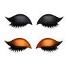 2 Líné samolepky Oční stíny Pár řas Opakovaně použitelné Samolepky pro líčení očí
