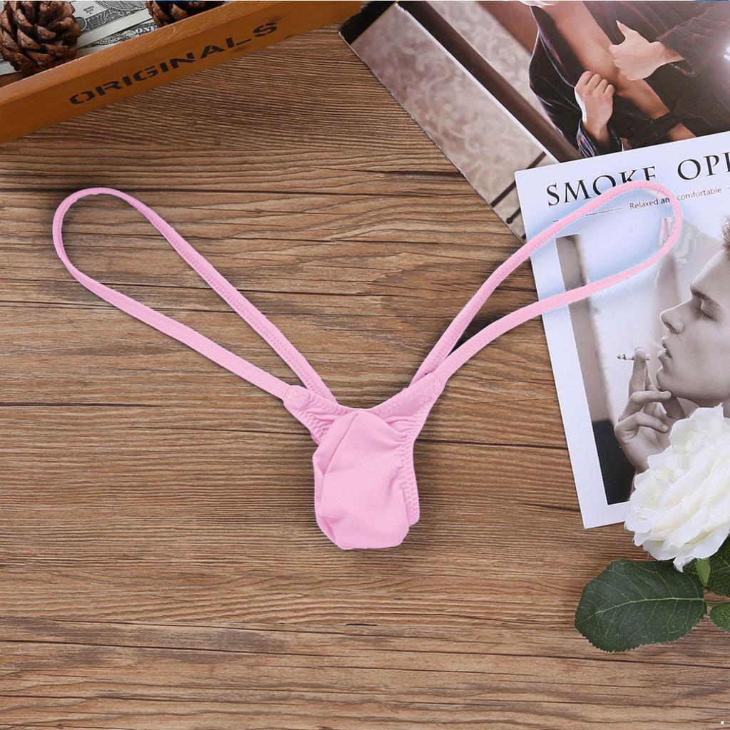 Men's Swimsuits Underwear Low Rise Stretch Bikini Briefs Swimwear