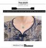2026 Summer Stylish Loose-Fit Mid-Length Short-Sleeve Dress with Pockets for Middle-Aged and Elderly Women