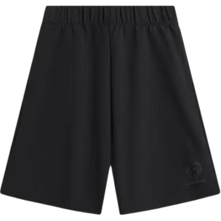 

Li Ning Однотонные эластичные универсальные дышащие спортивные шорты до середины бедра для мужчин AKSV455-3 M