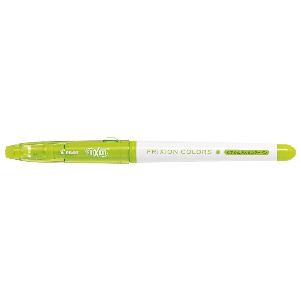 Pilot Frixion Colors Erasable Soft 10 SFC100M10SG Pens, Green, Pens,