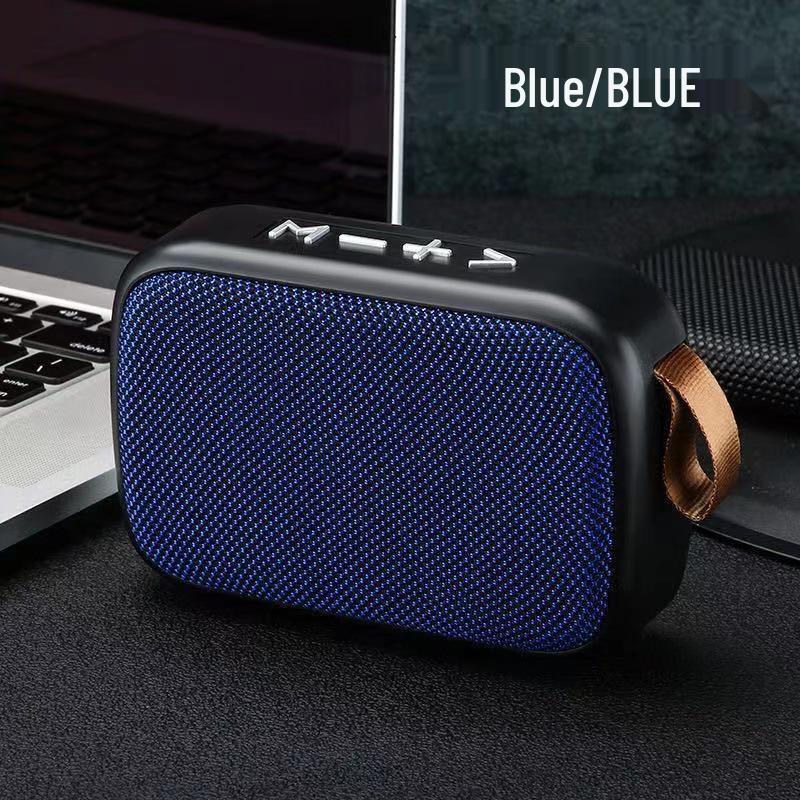 

Мини-Bluetooth-колонка G2 с высоким уровнем громкости и сабвуфером - Портативная для улицы со слотом для карты синий
