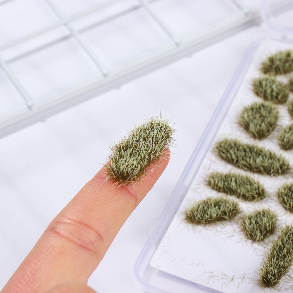 Modeling Materials Artificial Flower Cluster Sand Table Layout Simulation Wargame Scenery Irregular Grass Tufts