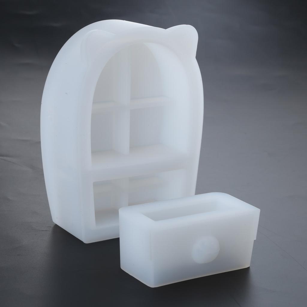 Storage Box Mold Jewelry Rings Box Mold Suitable for Jewelry Necklace Holder Jewelry Cabinet Craft Diy Home Decoration