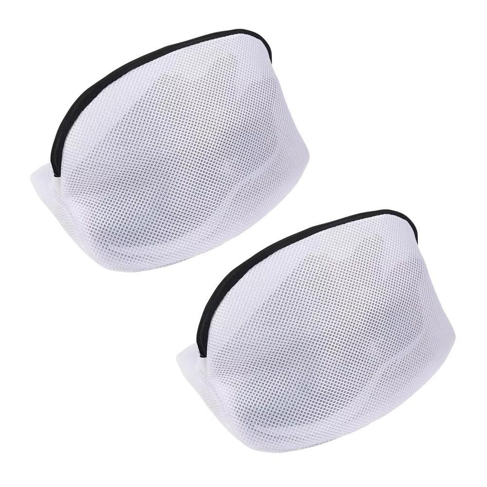 1/2Pcs Shoe Washing Bags, Storage Bag Mesh Shoe Laundry Bags With Zip Closure for Sneakers, Running Shoes, Socks, Bras Organizer